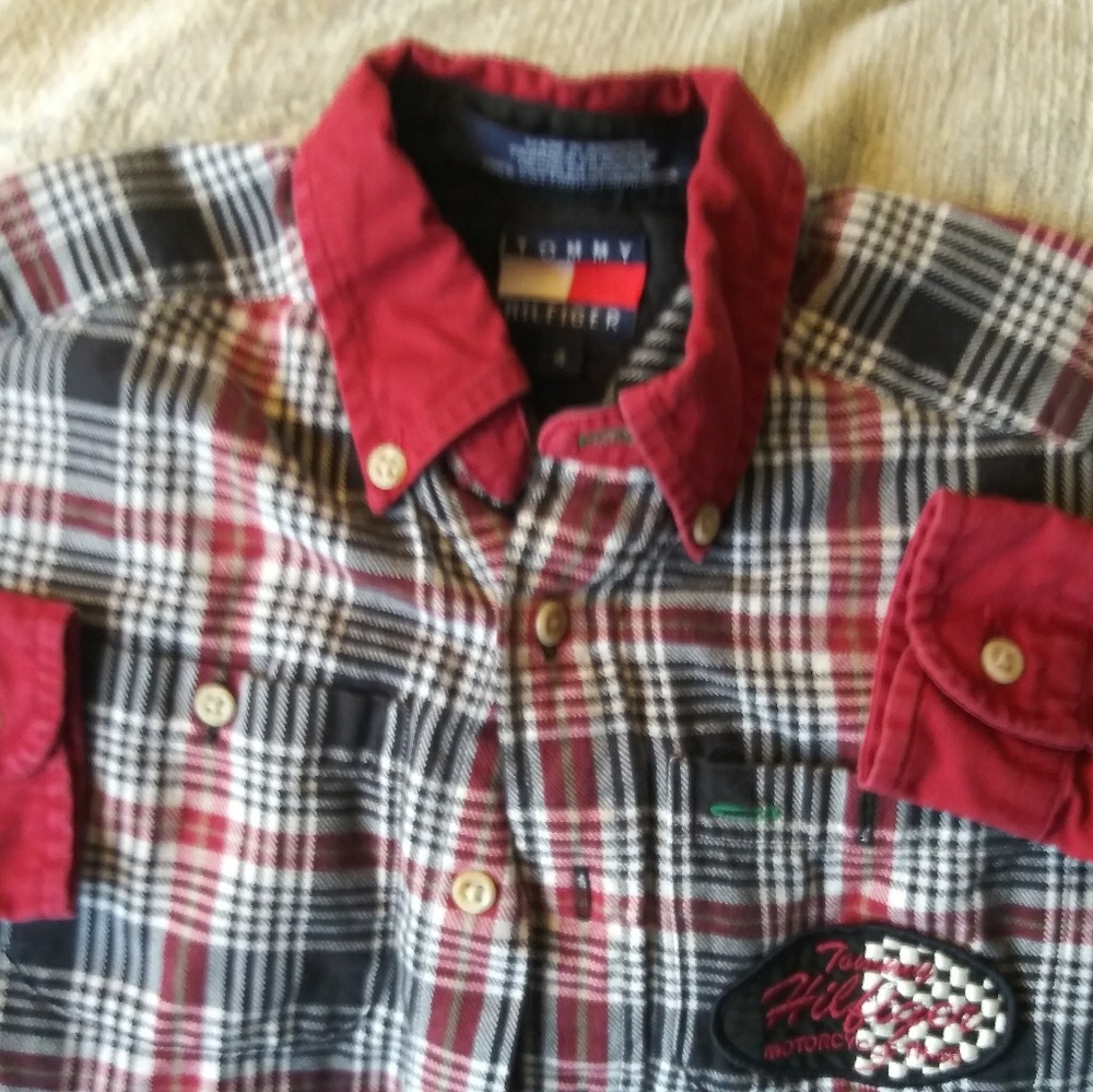 Flannel kids shirt